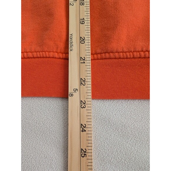 University of Virginia UVA Quarter 1/4 Zip Pullover Cutter & Buck Size S Orange - Picture 7 of 11